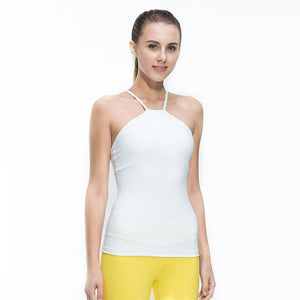 Fitted Yoga Halter Top - Iyoga