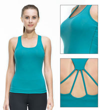 Load image into Gallery viewer, Fitted Yoga Top Spider Back - Iyoga