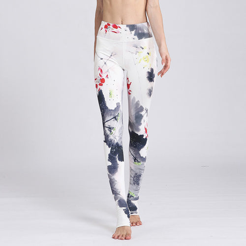 Japanse print yoga pants