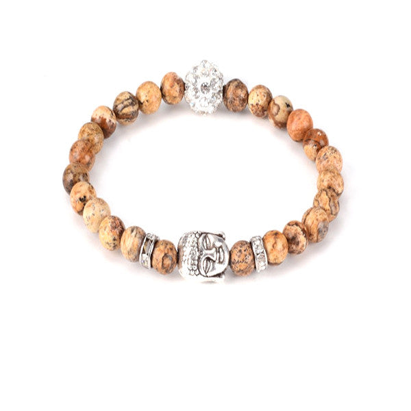 Buddha Head Yoga Bracelet