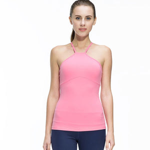 Fitted Yoga Halter Top - Iyoga