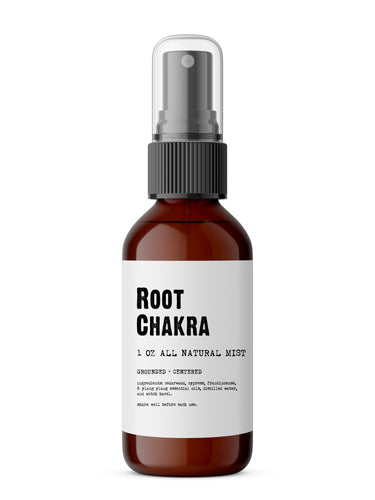 Root Chakra - Meditation/Body Mist - Made with All Natural Ingredients