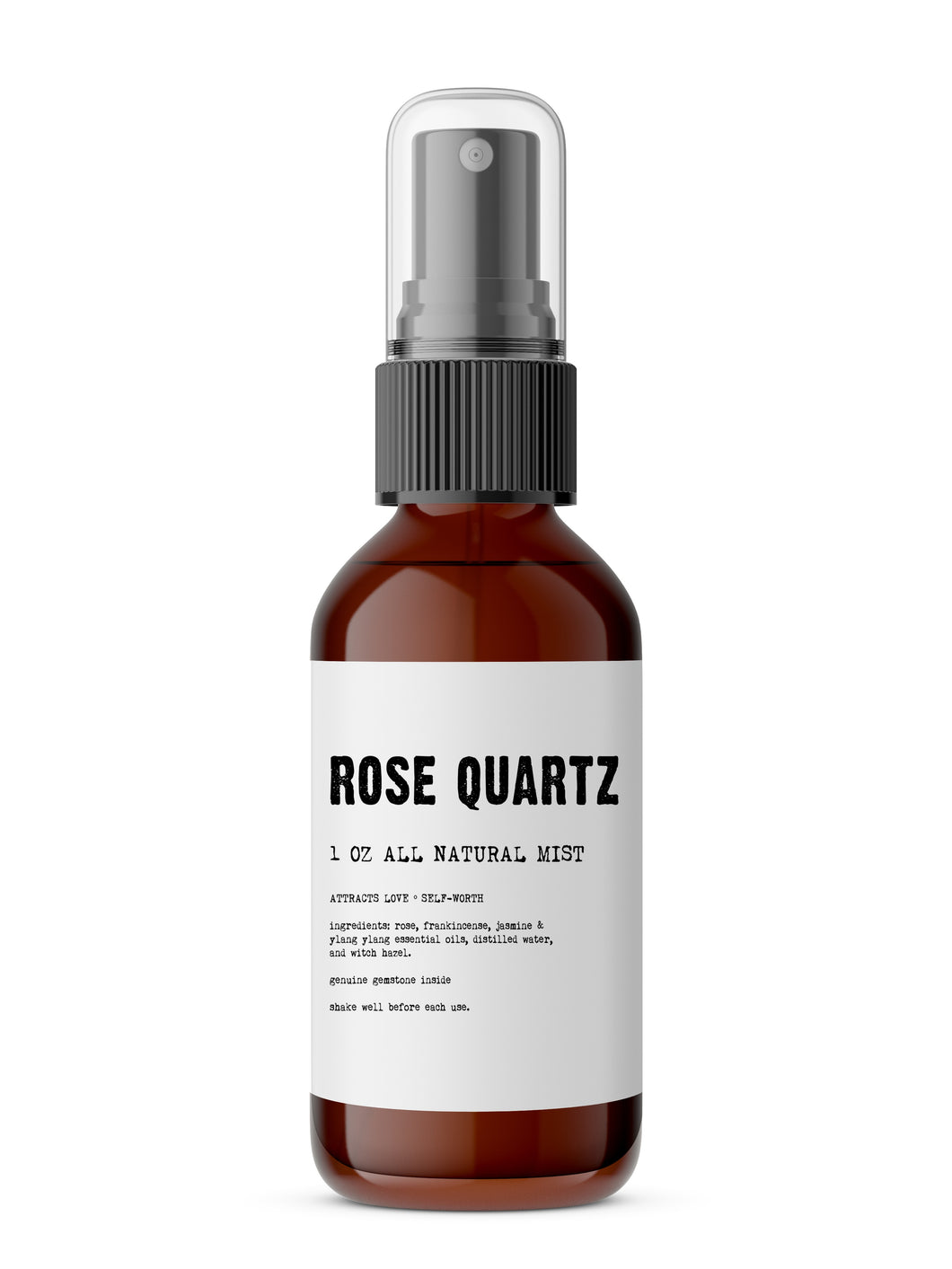 Rose Quartz - Meditation/Body Mist - Made with All Organic Ingredients