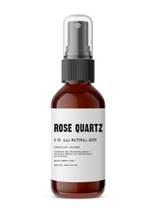 Rose Quartz - Meditation/Body Mist - Made with All Organic Ingredients