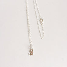 Load image into Gallery viewer, Dainty Om - Sterling Silver Necklace