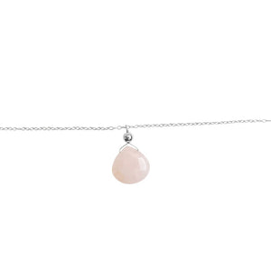 Rose Quartz Pendant Necklace