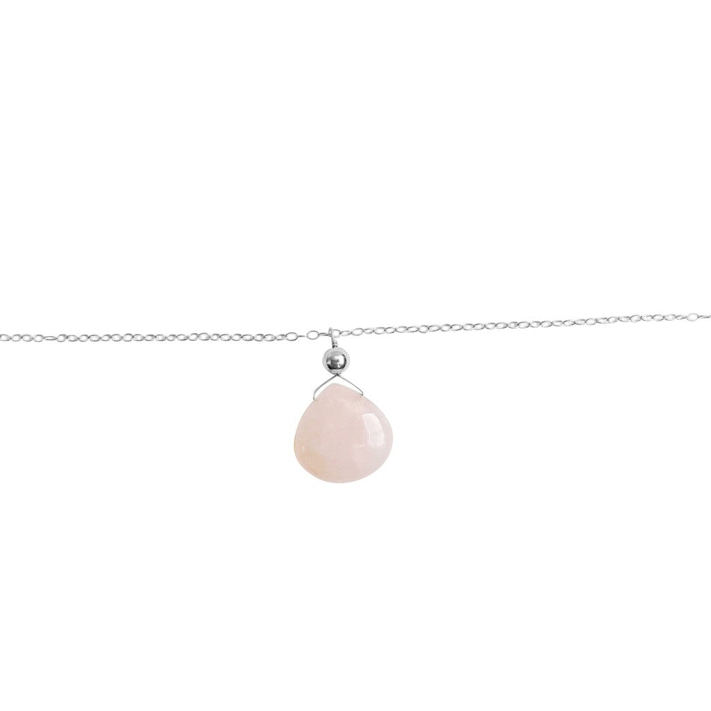 Rose Quartz Pendant Necklace